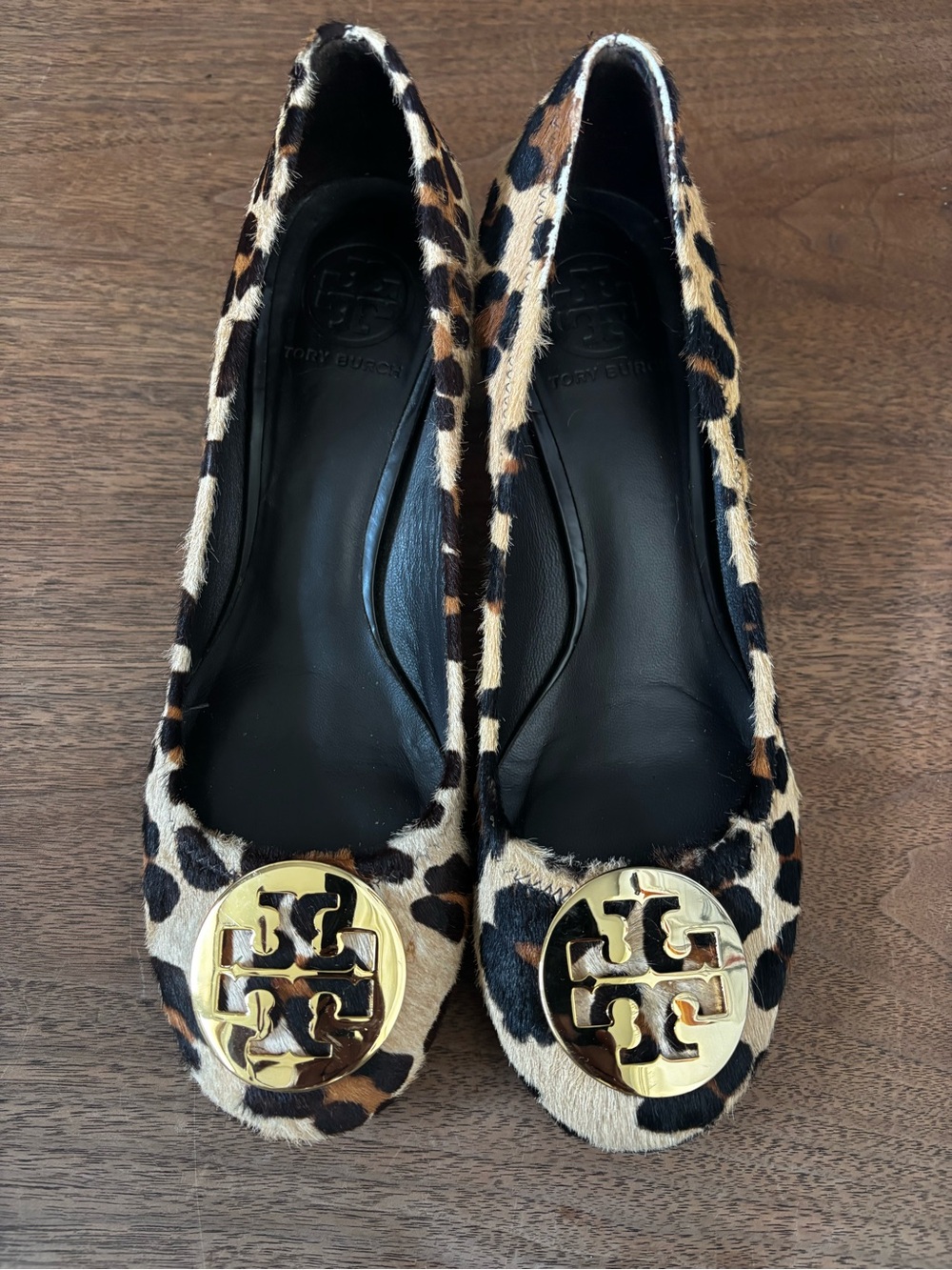 Tory Burch Amy Leopard-Print Low Block Heel Pumps (8) - Picture 11 of 11